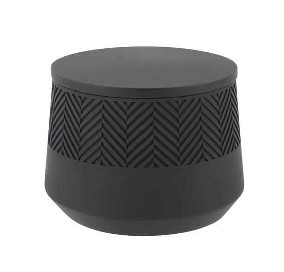 Chev cotton holder black