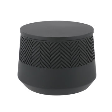 Chev cotton holder black