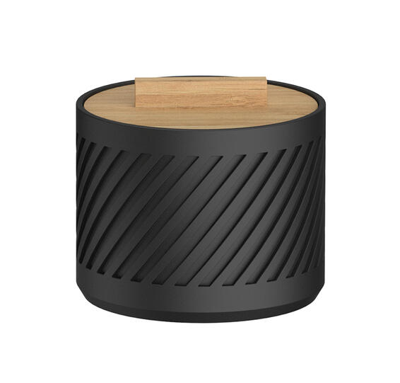 Nova cotton holder black 