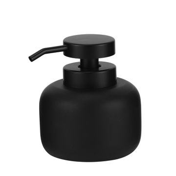 Lotus soap dispenser black  