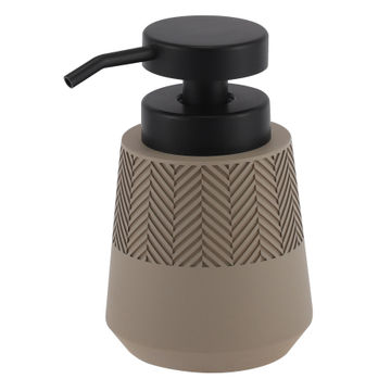 Chev soap dispenser stone 
