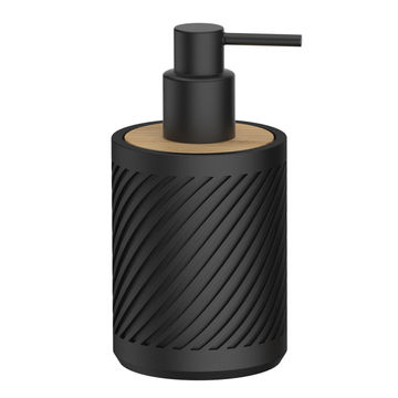 Nova soap dispenser black 