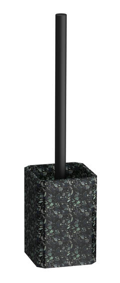 Terrazzo toilet brush black 