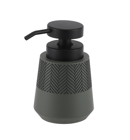 Chev soap dispenser green