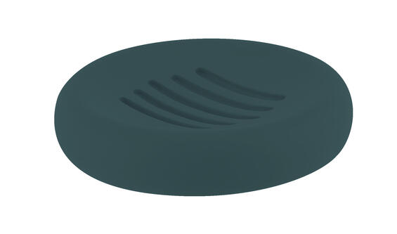 Lotus soap dish blue