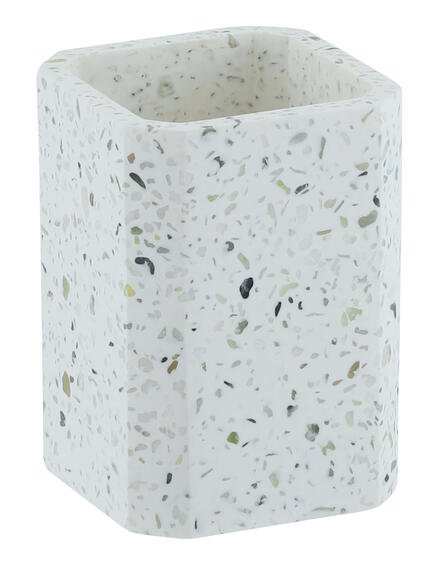 Terrazzo tumbler white