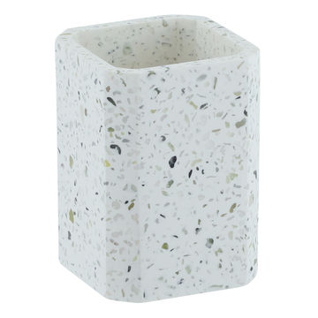 Terrazzo tumbler white