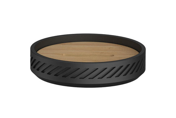 Nova soap dish  black 