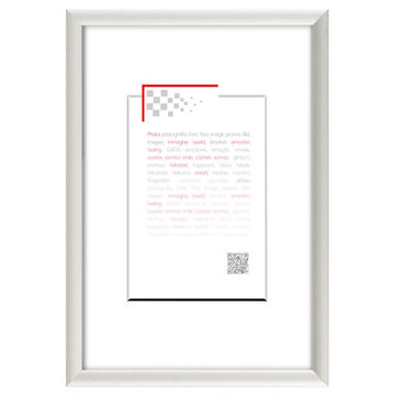 Frame Tekno Aluminium Silver 18x24cm