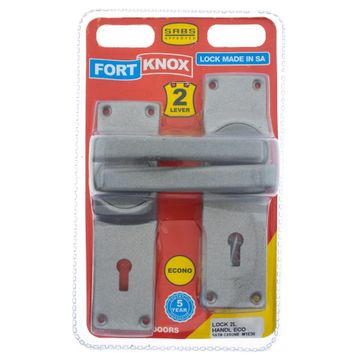 2l handle lockset eco satin chrome