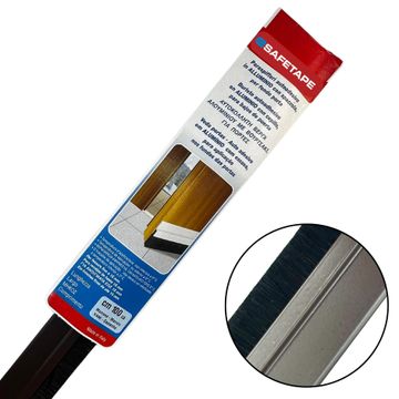 GK ALU FIX DRAUGHT EXCLUDER BRN 1M POLY