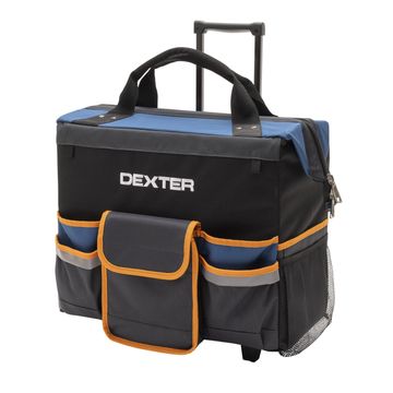 DEXTER TOOL BAG WITH TROLLEY - 45L