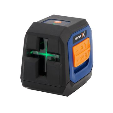 DEXTER DECORATION CROSS GREEN LASER