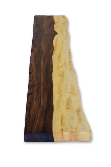 LIVE EDGE TAMBOTI SHELF L1000XW100-150MM