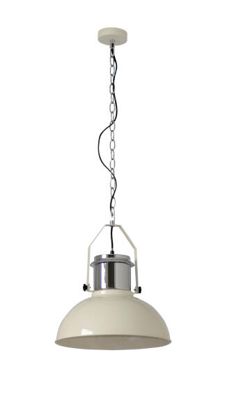 Inspire pendant light e27 60w metal cream