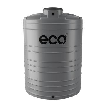 Eco 3500 vertical tank dark grey water