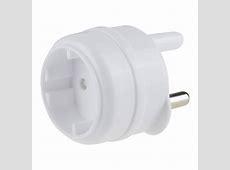 Adaptor schuko white 16A