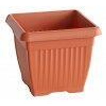 Pot, Plastic Pot, Terracotta Square, PROSPERPLAST, 30cm