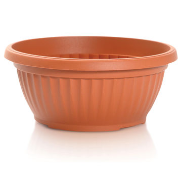 Pot, Plastic Pot, Terracotta Flat, PROSPERPLAST, 30cm