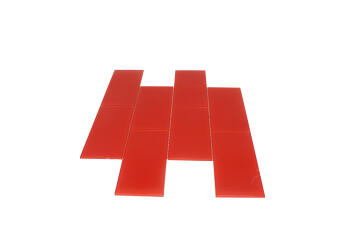 Mosaic Glass Tile Metro Red 300x300mm
