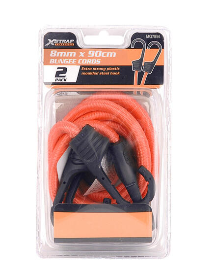 Xs h/d bungee 90cmx8mm 2pc