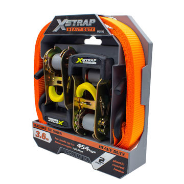 Xs h/d ratchet tie down3.6m 2p