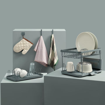 Delinia Eleki kitchen cupboard single hook celedon grey