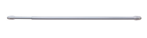 Inspire cafã© curtain rods kit  7 & 9mm diam + pitons white 80x110cm