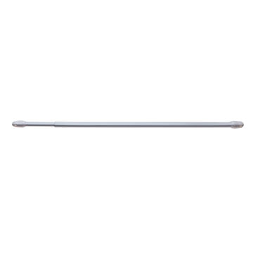 Inspire cafã© curtain rods kit  7 & 9mm diam + pitons white 80x110cm