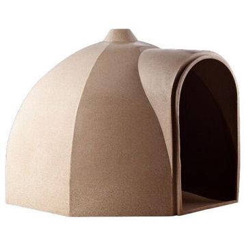 DOG KENNEL XLARGE (IGLOO) MARBLESAND