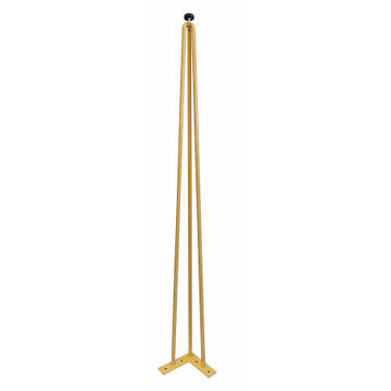 Hairpin leg gold 870mm fit