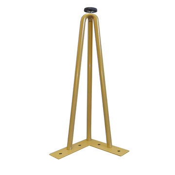 Hairpin leg  gold 200mm fit