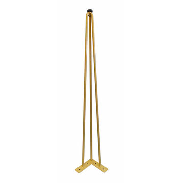 Hairpin leg gold 710mm fit