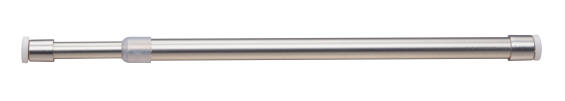 Inspire curtain rod  without drilling 7&9mm diam nickel matt 30cm