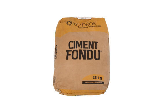 Ciment fondu 25kg best sale