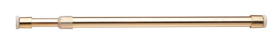 Inspire curtain rod  without drilling 9mm diam brass 30x50cm