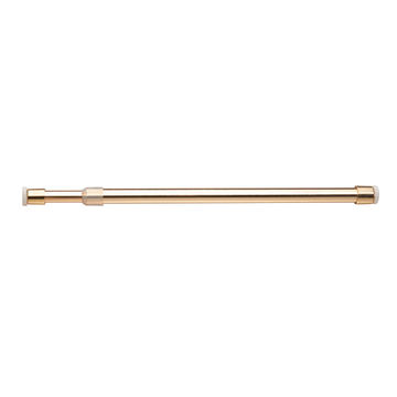 Inspire curtain rod  without drilling 9mm diam brass 30x50cm