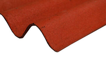 Bitumen Roof Sheet Corrugated 2m Red