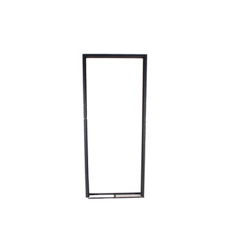 Door frame  steel 0.8mm thick  left hand opening W813mm x H2032mm x D115mm