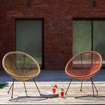 1P ACAPULCO CHAIR RED