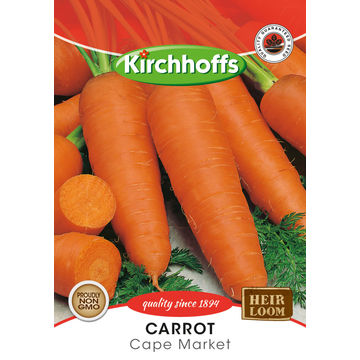 Kirchhoffs seed vegetable carrot cape market