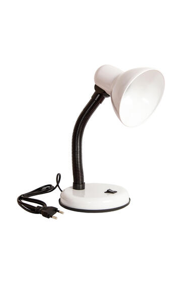 POWERUP DESK LAMP METAL - WHITE