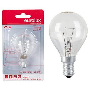 OVEN LAMP GOLFBALL E14 25W BLISTER