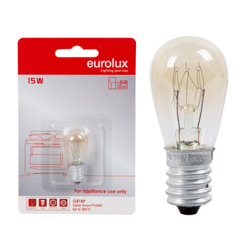 Eurolux oven lamp pygmy e14 15w warm white