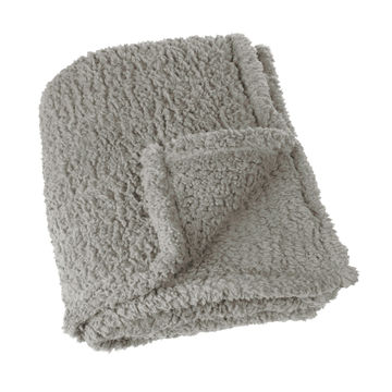 Teddy throw grey 130x150cm