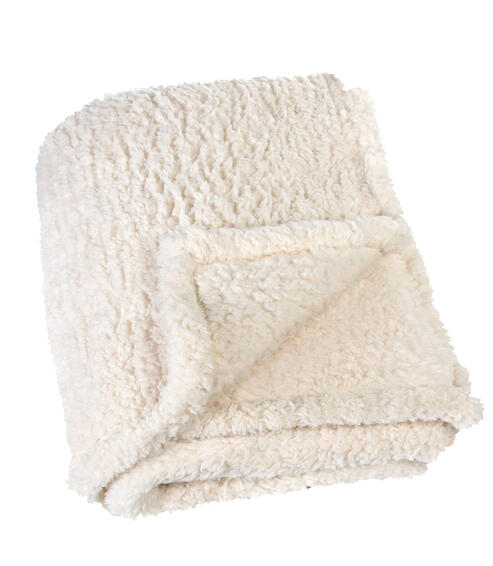 Teddy throw cream 130x150cm