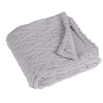 Snow throw lilac 130x150cm