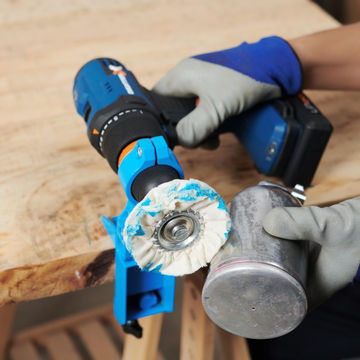 DEXTER DRILL COTTON BUFFING WHEEL, 85MM