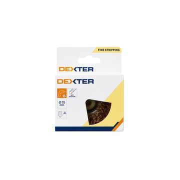 DEXTER DRILL CUP BRUSH 75MM