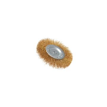 DEXTER DRILL WHEEL FINE BRUSH 100MM